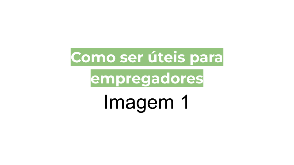 Úteis para empregadores